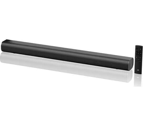 JVC TH-D325B SOUNDBAR SPEAKER 30W RMS COMPACT WIRELESS BLUETOOTH OPTICAL HDMI with remote control