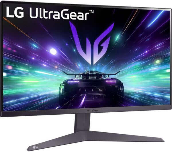 LG 24GS50F-B 24" MONITOR ULTRAGEAR GAMING LCD 1MS 180HZ HDR10 HDMI DISPLAYPORT with vibrant graphics