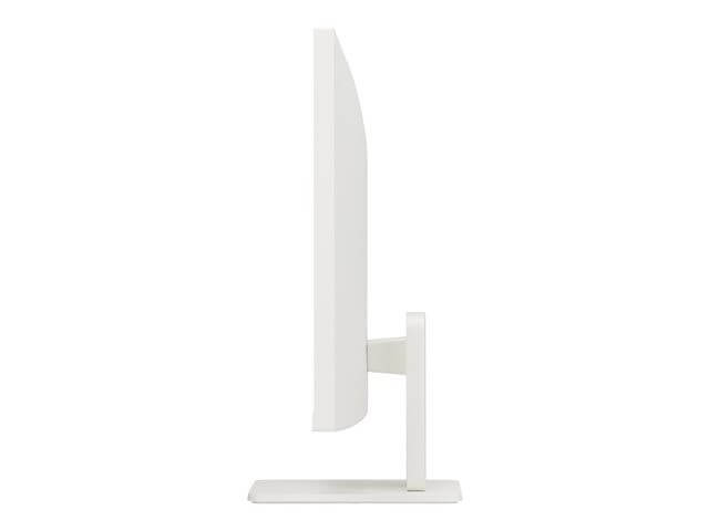 LG 27U731SA-W 27" SMART 4K MONITOR UHD ULTRA HD IPS 2160P 5MS HDR10 HDMI WHITE side view.