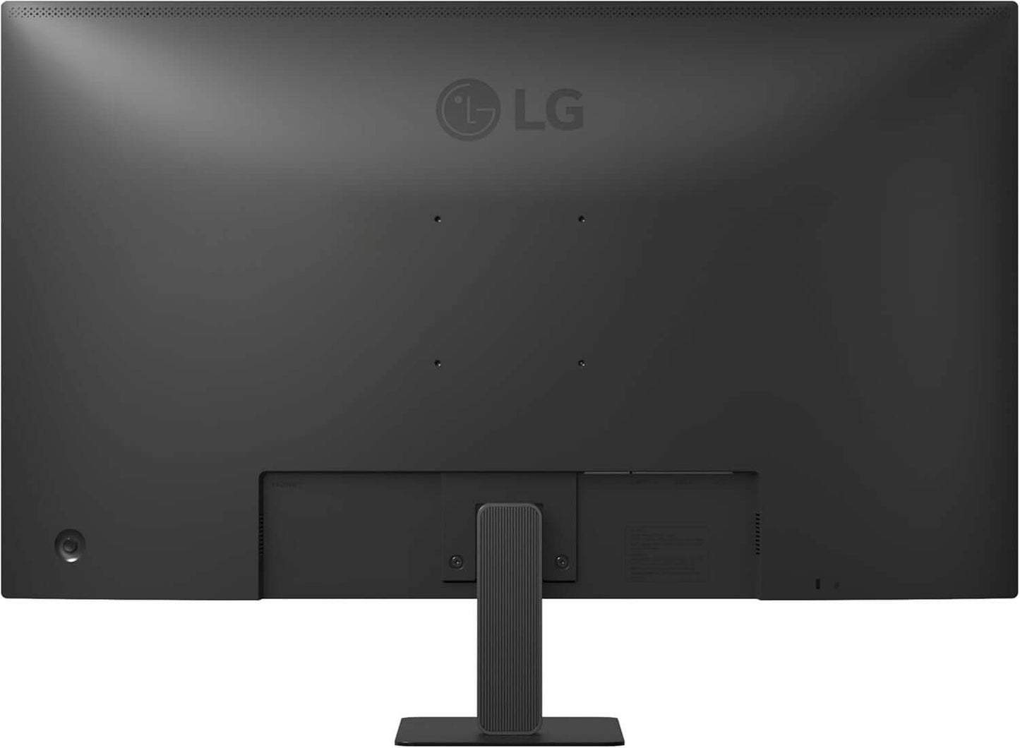 Back view of LG 32U631A-B QUAD HD 32" IPS LCD MONITOR 1440P 100Hz 5MS HDR10 HDMI USB TYPE-C.