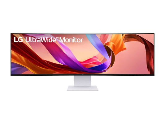 LG 49U950A-W ULTRAWIDE DUAL QUAD 1440P 49" CURVED NANO IPS 5MS LCD MONITOR HDMI