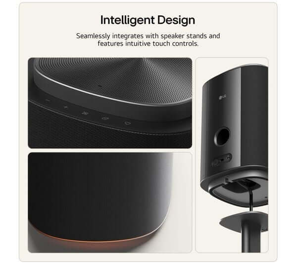 LG SOUND SUITE M7 100W WIRELESS SPEAKER SPATIAL SOUND DOLBY ATMOS FLEXCONNECT intelligent design with touch controls