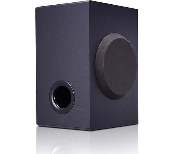 LG SQC1 SOUNDBAR 2.1 160W BLUETOOTH 4.0 COMPACT WIRELESS SUBWOOFER OPTICAL USB, black wireless subwoofer