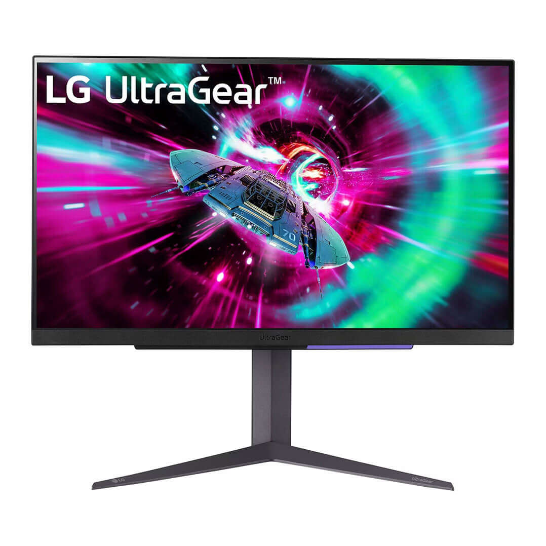 LG 27GR93U 27" MONITOR GAMING ULTRAGEAR IPS LCD 4K UHD ULTRA HD 2160P 1MS HDMI featuring vibrant graphics.