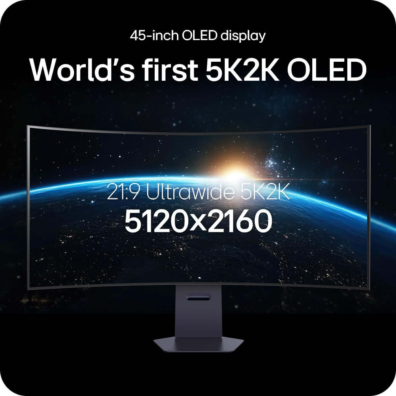 LG 45" OLED GAMING MONITOR GX9 ULTRAGEAR 5K2K DUAL 5K ULTRAWIDE CURVED 45GX950A with 21:9 Ultrawide 5K2K display