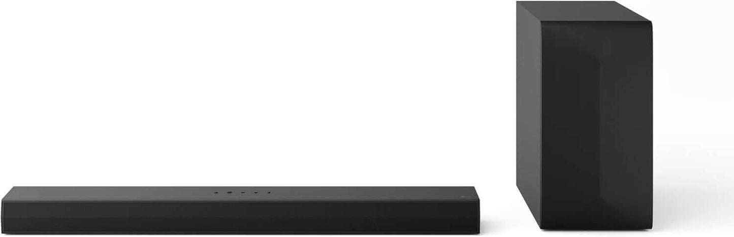 LG US40T SOUNDBAR 2.1 300W WIRELESS SUBWOOFER BLUETOOTH AI SOUND HDMI OPTICAL with wireless subwoofer