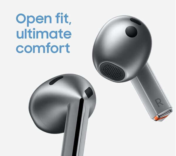 SAMSUNG GALAXY BUDS3 PRO WIRELESS NOISE CANCELLING EARPHONES SILVER SM-R630 NEW