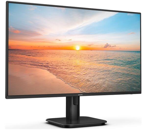 PHILIPS 24E1N1200A FULL HD 1080P 24" IPS MONITOR 120HZ 1MS HDMI DISPLAYPORT NEW with vibrant sunset display