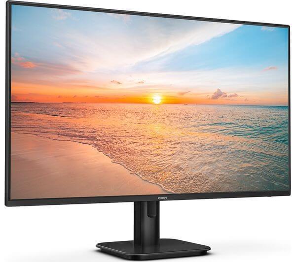 PHILIPS 27E1N1200A FULL HD 1080P 27" IPS MONITOR 120HZ 1MS HDMI VGA DISPLAYPORT with beautiful sunset view