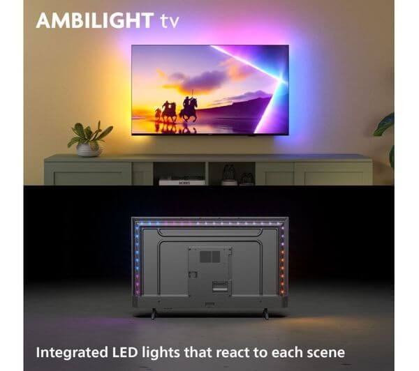 PHILIPS AMBILIGHT 43PUS8500/05 43" SMART 4K ULTRA HD HDR QLED TV 60Hz HDMI ATMOS