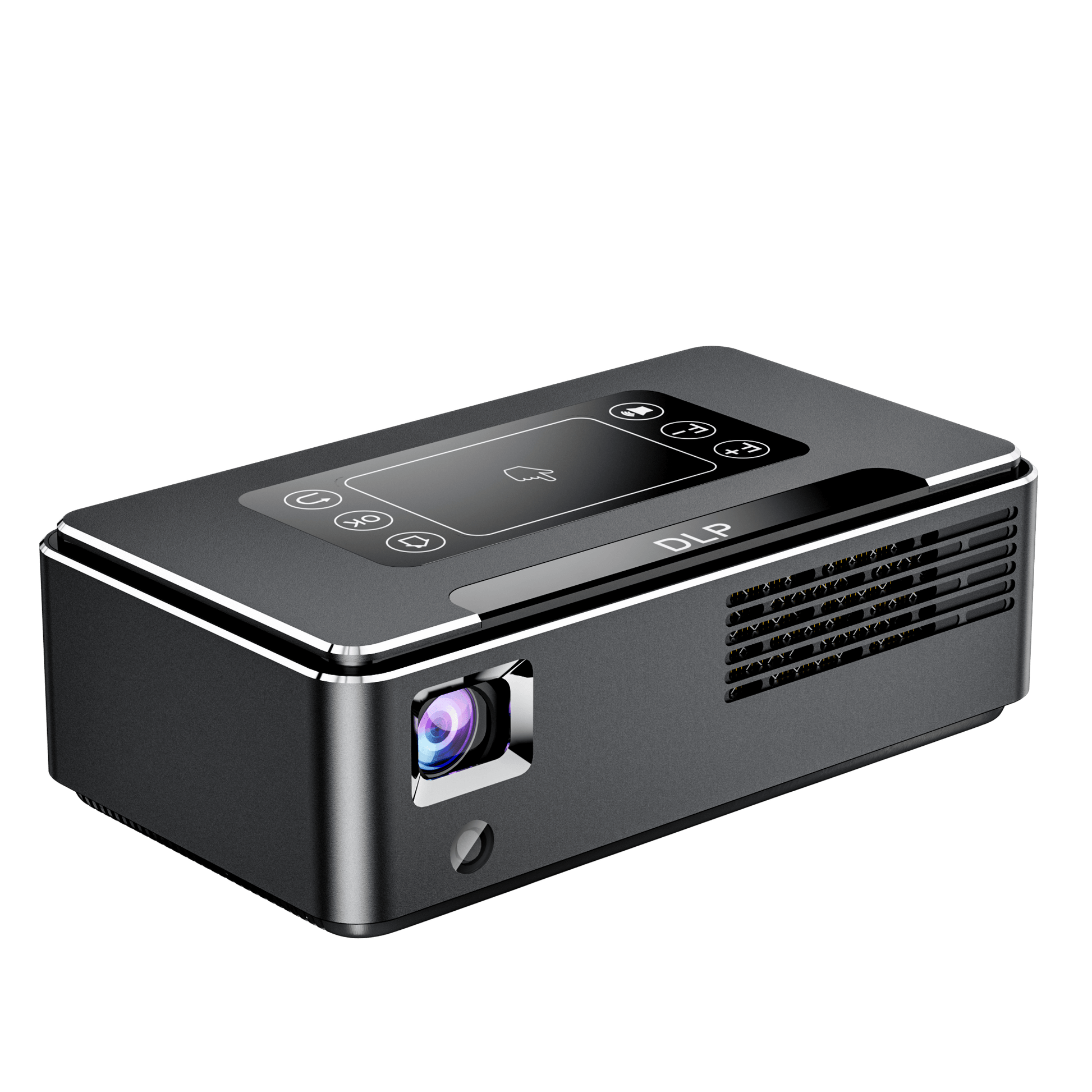 Pico Genie Impact 4.0 Plus 1080p Ultra Portable Projector sleek design and features for home entertainment and business use.