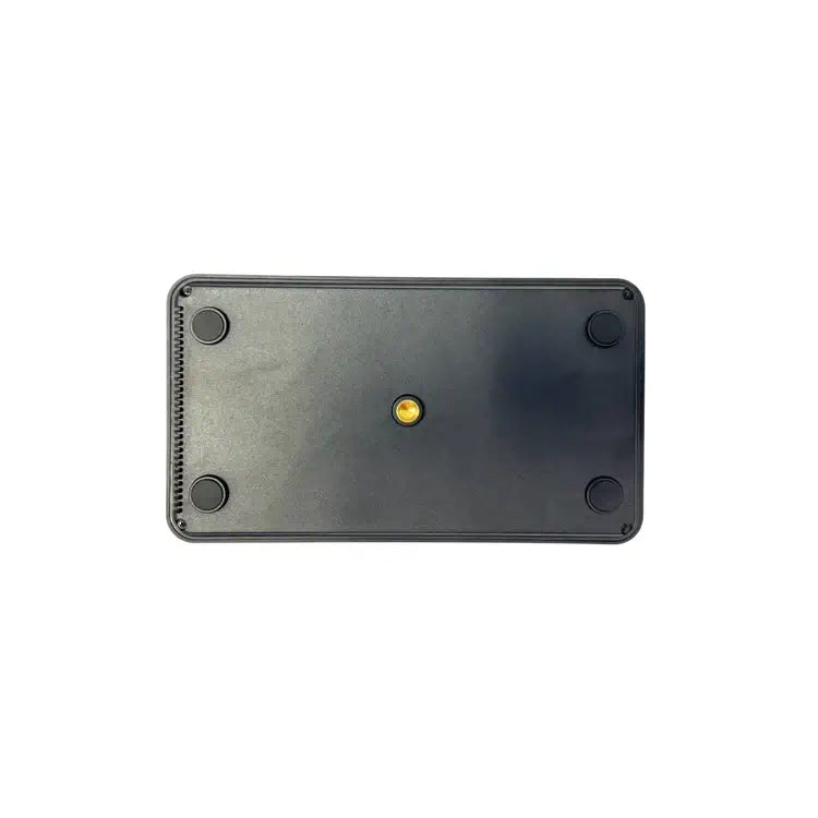 Pico Genie Impact 4.0 Plus 1080p Ultra Portable Projector base view showing compact design and mounting points.