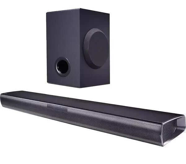 LG SQC1 SOUNDBAR 2.1 160W BLUETOOTH COMPACT WIRELESS SUBWOOFER OPTICAL RRP £179