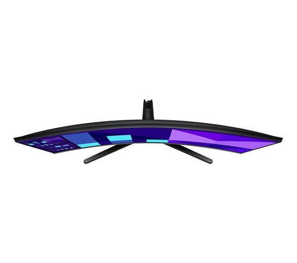 SAMSUNG LS32D396GAUXXU S39GD 32" CURVED VA LCD MONITOR 1080P 100Hz 4MS HDMI VGA side view with curved design
