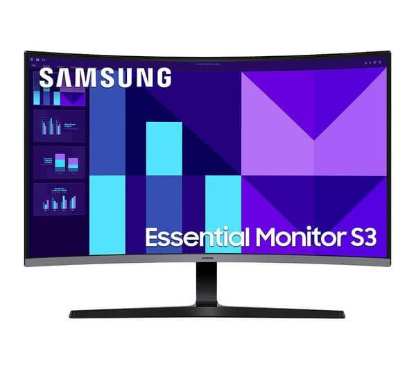 SAMSUNG LS32D396GAUXXU S39GD 32" CURVED VA LCD MONITOR 1080P 100Hz 4MS HDMI VGA on display