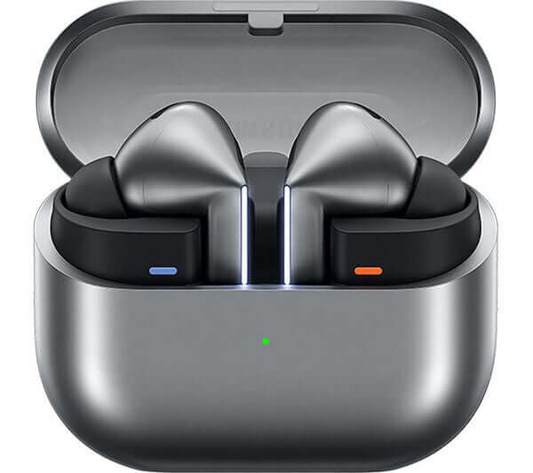 SAMSUNG GALAXY BUDS3 PRO WIRELESS NOISE CANCELLING EARPHONES SILVER SM-R630 NEW