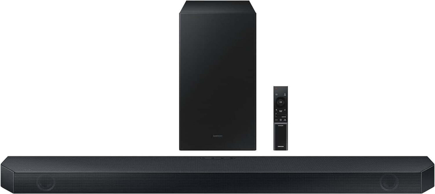 SAMSUNG HW-Q60C 3.1 WIRELESS 4K SOUNDBAR SUBWOOFER DOLBY ATMOS DTS Virtual:X NEW with subwoofer and remote