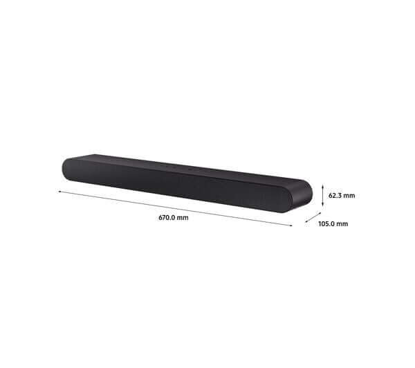 SAMSUNG HW-S50B 3.0 ALL-IN-ONE 140W SOUNDBAR DARK GREY DTS Virtual:X HDMI USB