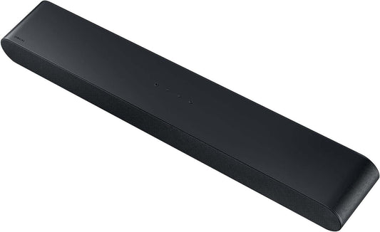 SAMSUNG HW-S60B all-in-one wireless soundbar in black with sleek design and control panel