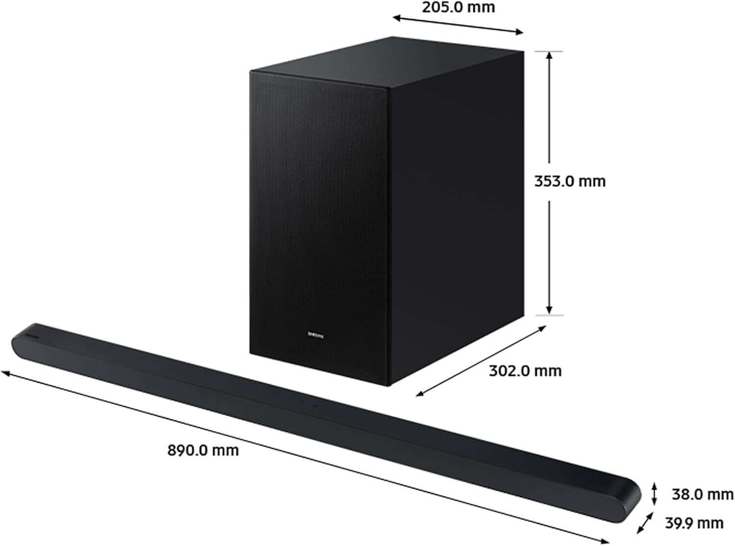 SAMSUNG HW-S700D 3.1 WIRELESS 250W SOUNDBAR SUBWOOFER DOLBY ATMOS DTS Virtual:X