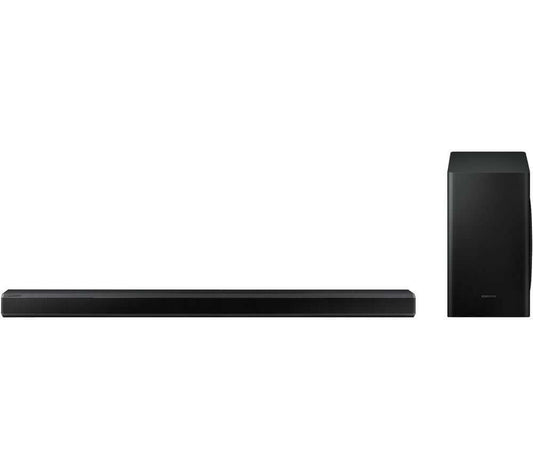 SAMSUNG HW-T550 320W Wireless Soundbar with Subwoofer and Bluetooth connectivity.
