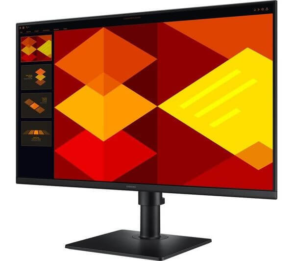 SAMSUNG LS27D406GAUXXU S4 27" IPS LCD MONITOR FULL HD 1080P 100Hz 5MS HDMI USB with vibrant colors on display.