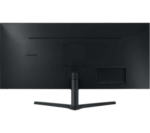 SAMSUNG VIEWFINITY S5 S50GC 34" VA LED MONITOR 1440P 100Hz 5MS HDMI DISPLAYPORT rear view with stand