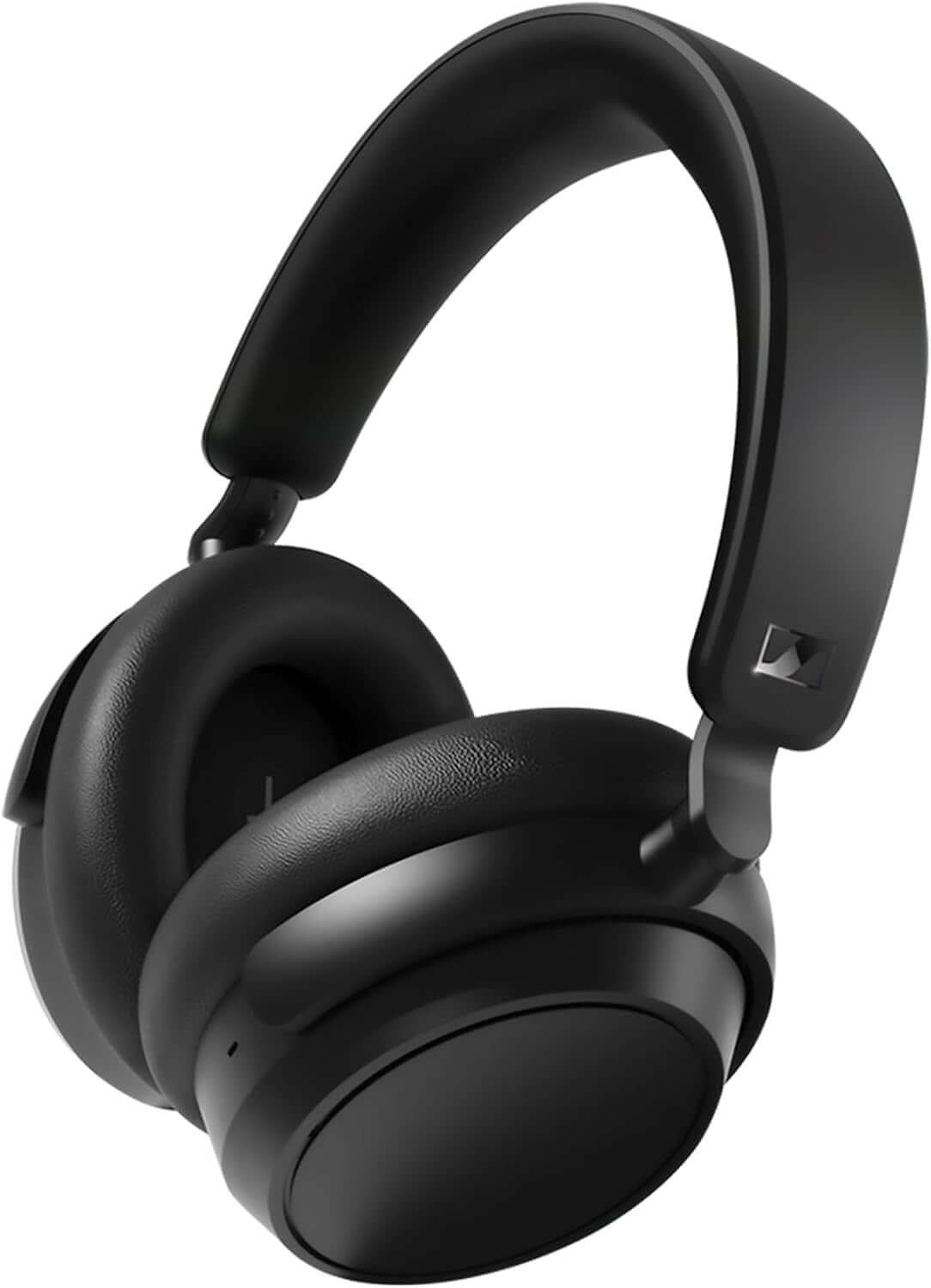 SENNHEISER ACCENTUM PLUS WIRELESS BLUETOOTH NOISE-CANCELLING HEADPHONES NEW - Black over-ear headphones.