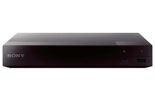 SONY BDP-S1700 SMART 2.0 BLU-RAY AND DVD PLAYER FULL HD UPSCALE HDMI USB front view.