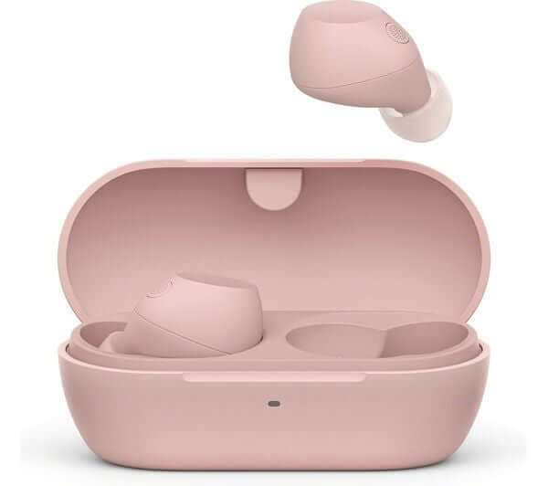 SONY WF-C710N HEADPHONES TRUE WIRELESS BLUETOOTH NOISE CANCELLING EARBUDS PINK in charger case