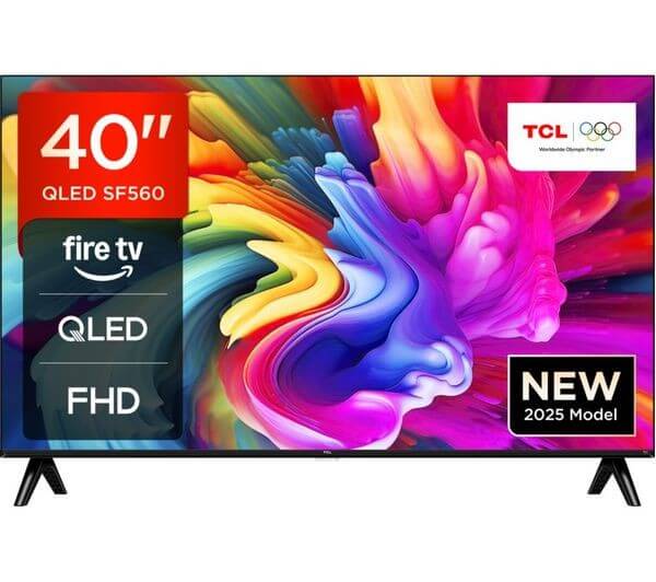 TCL SF560 40" QLED TV SMART FIRE TV FULL HD 1080P AMAZON ALEXA HDMI 40SF560-UK